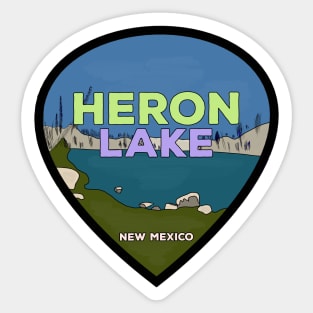 Heron Lake, New Mexico Sticker